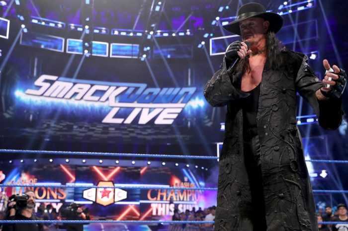 The Undertaker na Smackdown – WWE Smackdown 10/09/2019